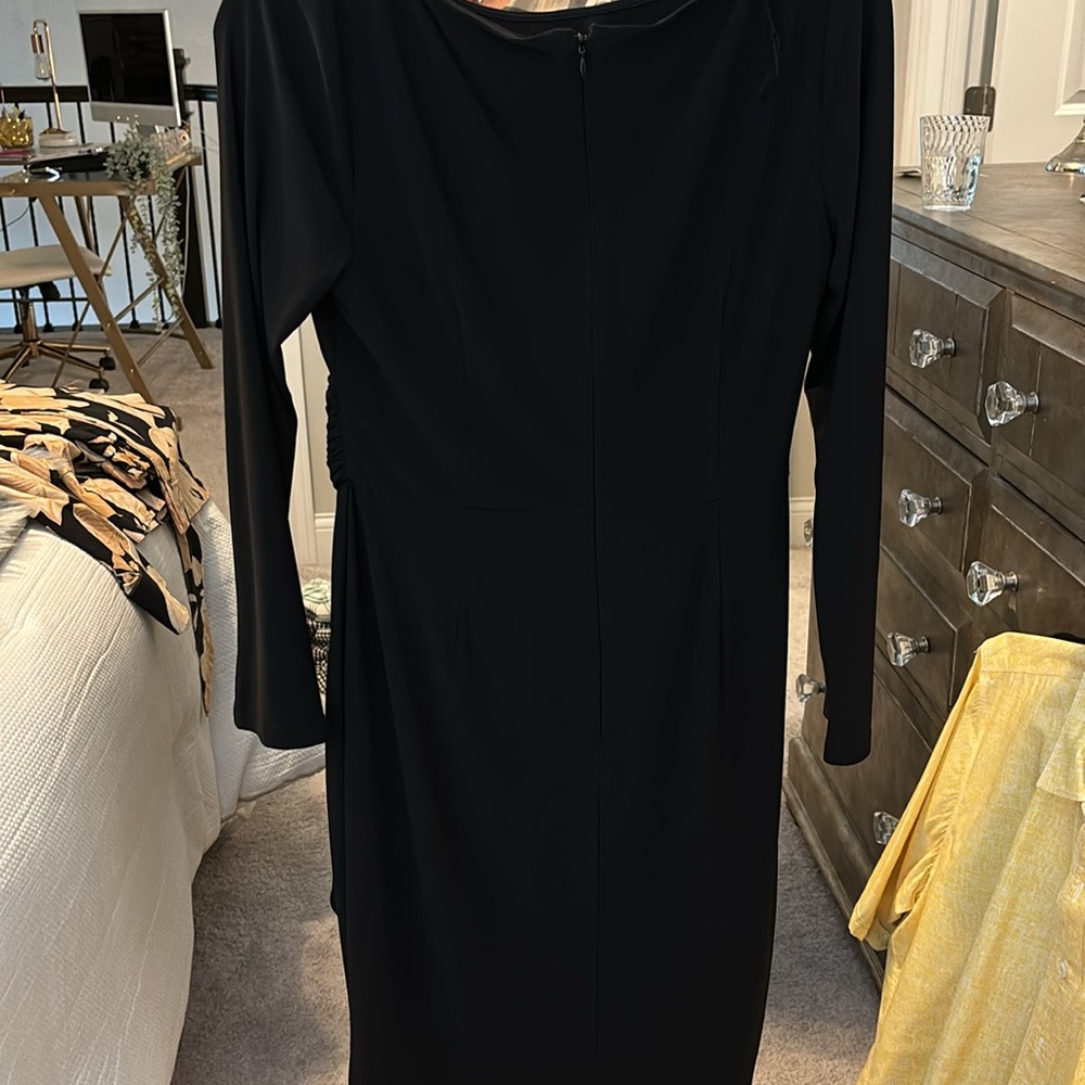 ADRIANNA PAPPELL Black Dress - Picture 5 of 7